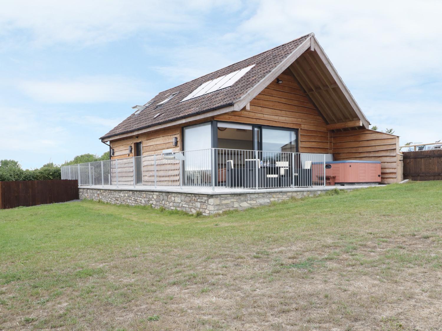 Swan Lodge Castle Farm Wedmore Eksteriør billede